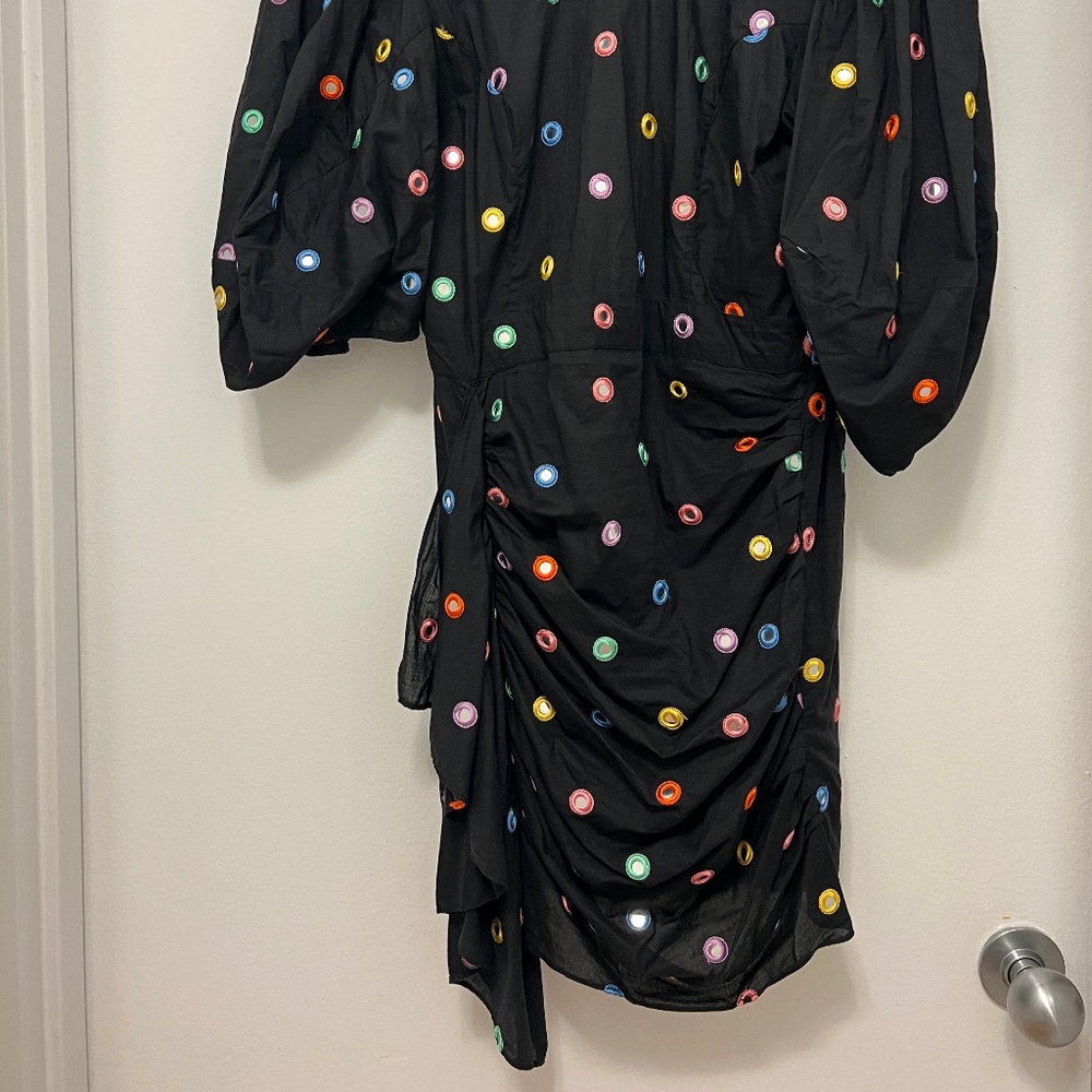 Rhode black and rainbow dress